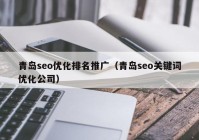 青島seo優(yōu)化排名推廣（青島seo關鍵詞優(yōu)化公司）