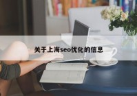 關于上海seo優(yōu)化的信息